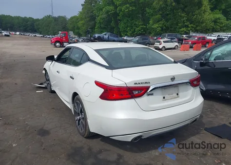 2016 Nissan Maxima 3.5 S из США, поврежденный, VIN 1N4AA6AP5GC448183